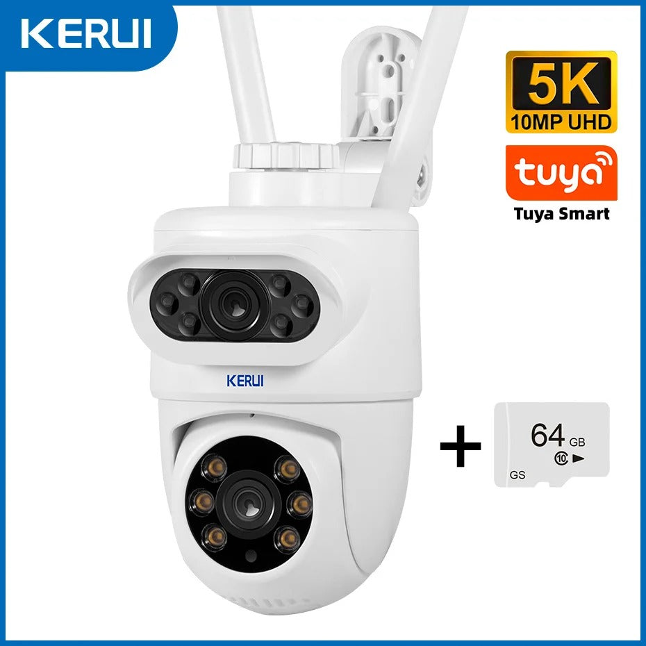 4K PTZ WiFi Security Camera Outdoor Smart CCTV