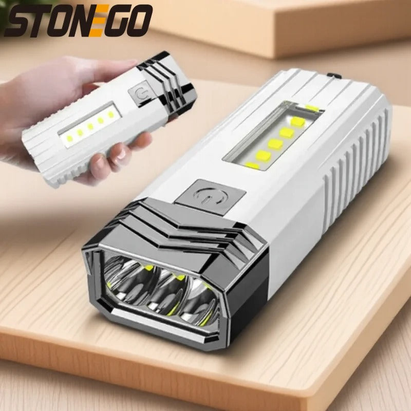 Rechargeable Mini LED Flashlight Outdoor Safety