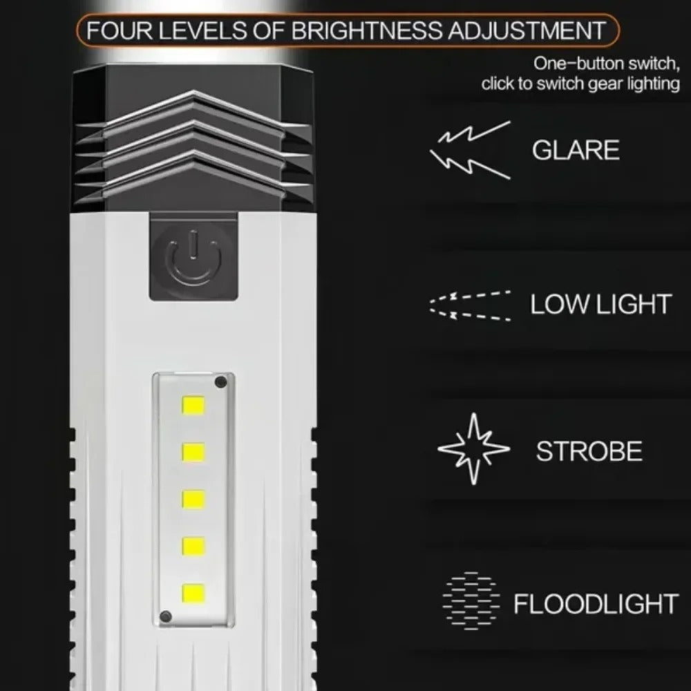 Rechargeable Mini LED Flashlight Outdoor Safety