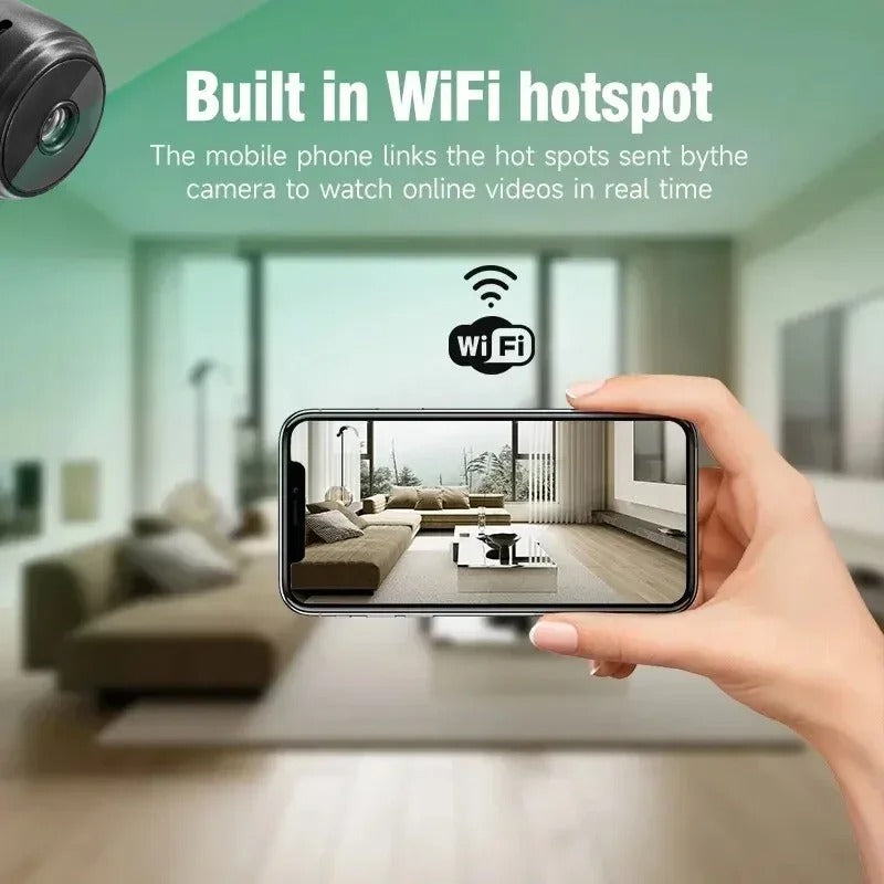 A9 Mini WiFi Security Camera 720P Remote View