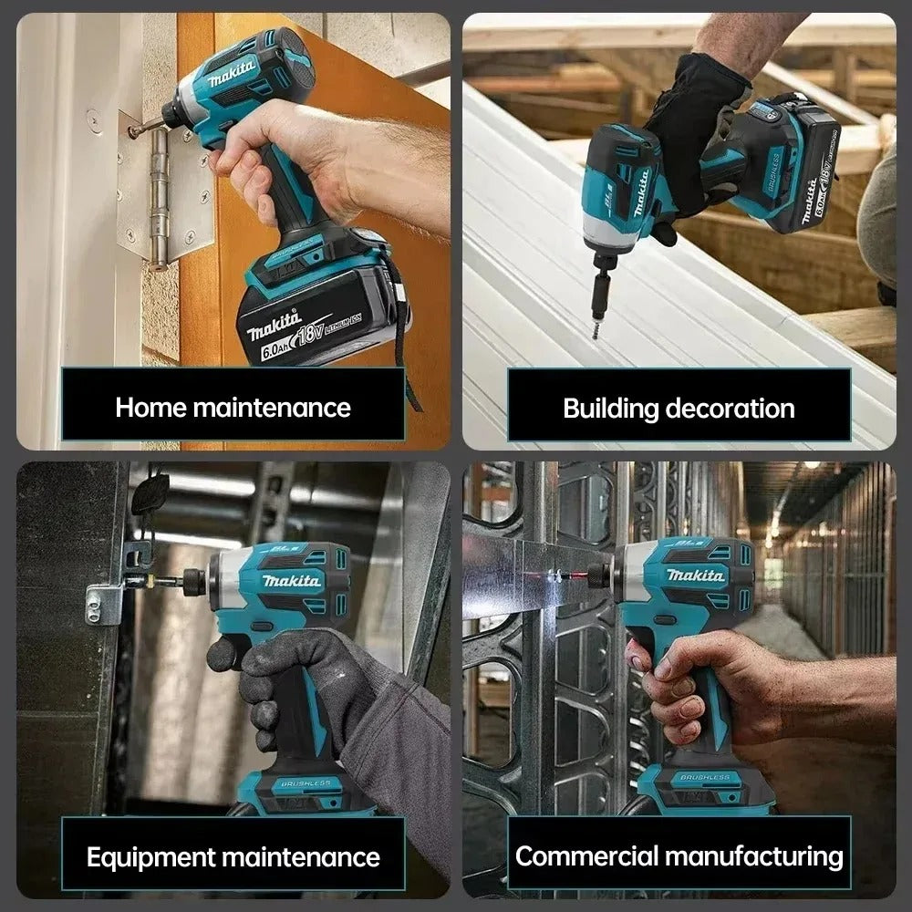 Makita 18V Brushless Impact Driver Tool