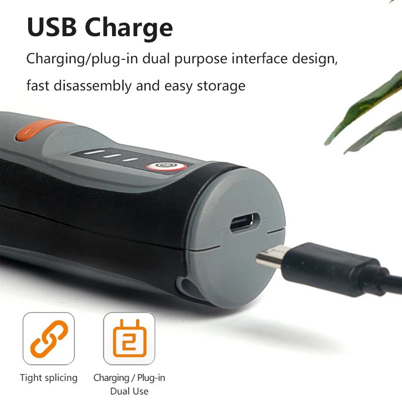 Cordless Mini Drill Engraving Pen 3-Speed USB Tool with 24PCS Kit