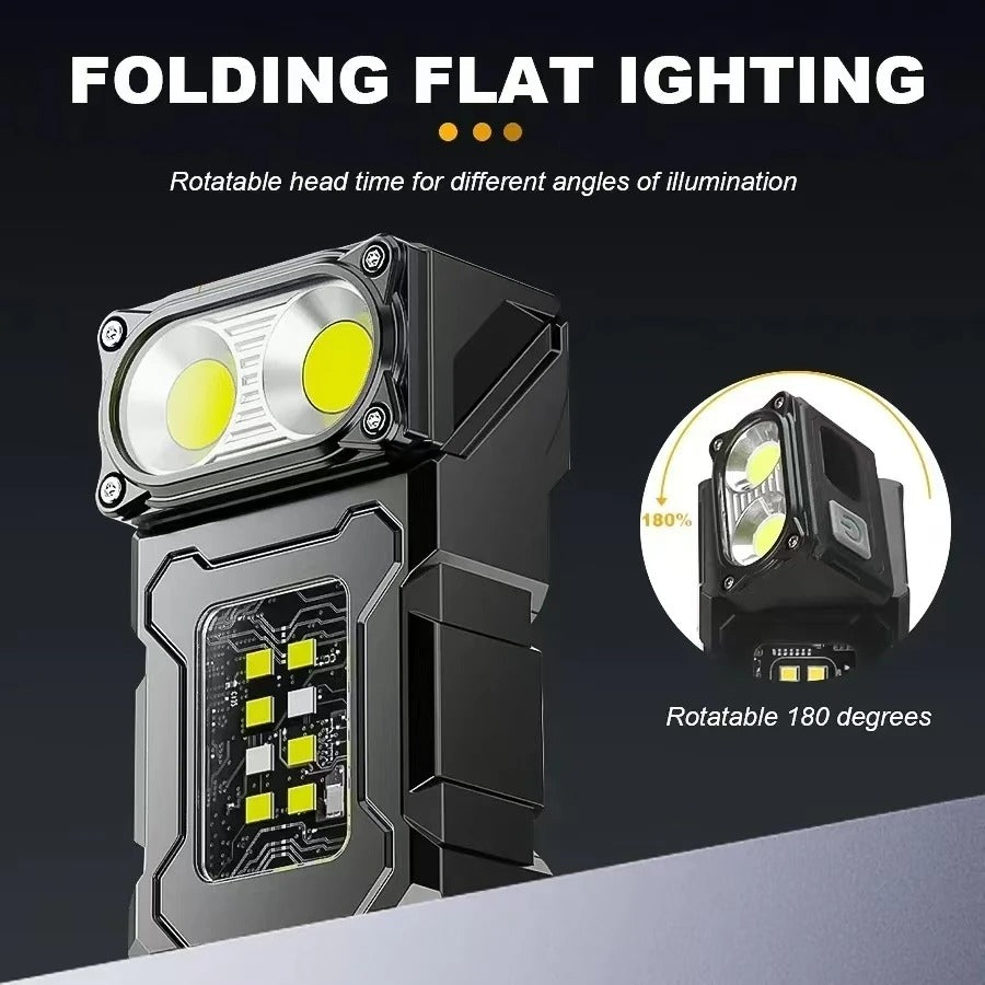 Powerful Rechargeable Searchlight Flashlight