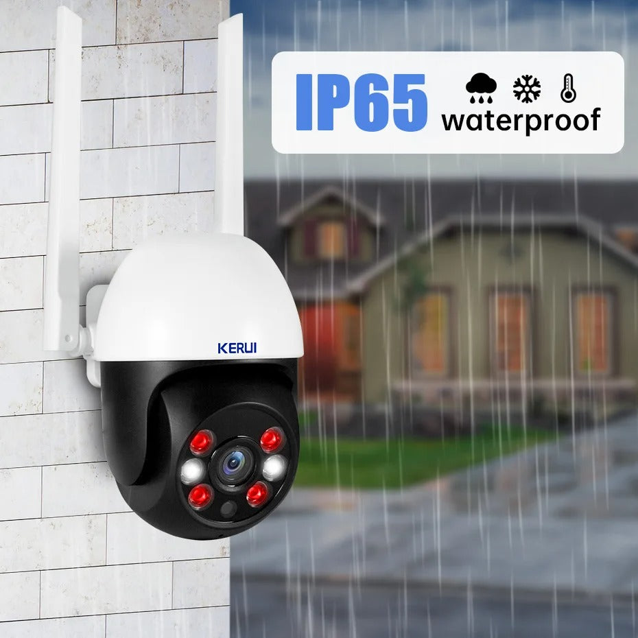4K PTZ WiFi Security Camera Outdoor Smart CCTV