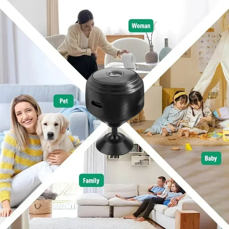 A9 Mini WiFi Security Camera 720P Remote View