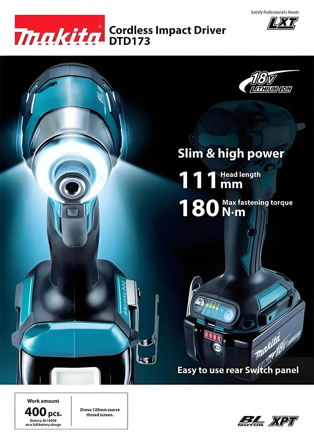 Makita 18V Brushless Impact Driver Tool
