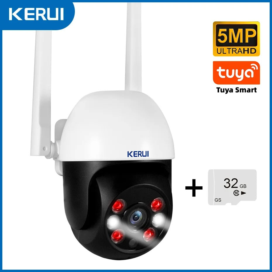 4K PTZ WiFi Security Camera Outdoor Smart CCTV